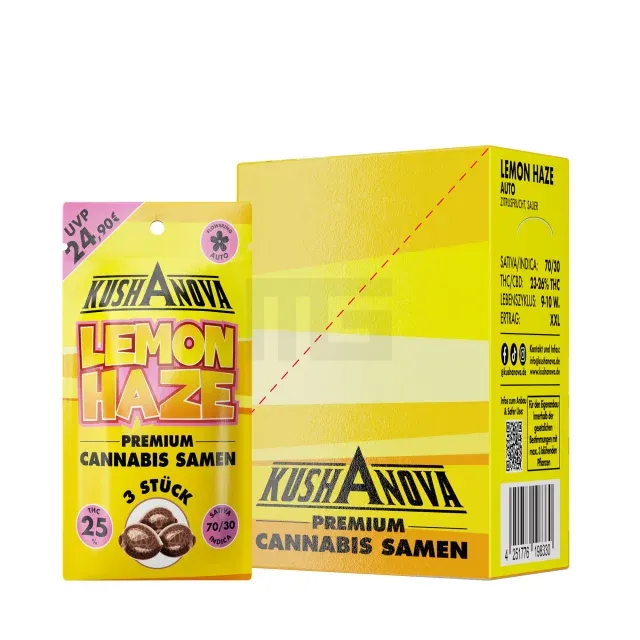 Kushanova - Lemon Haze - 3 Samen