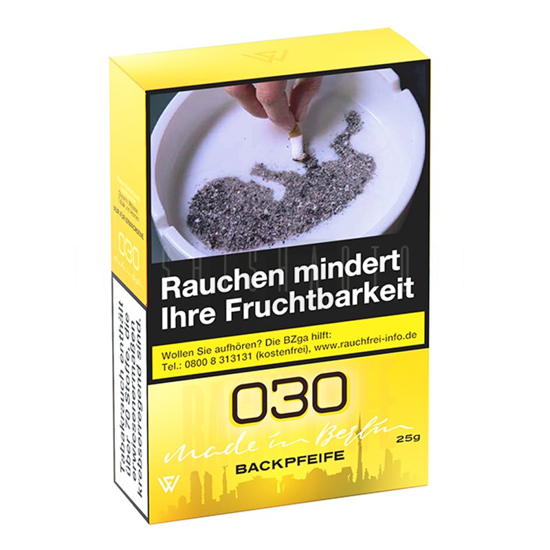 030 Tabak - Backpfeife - 25g