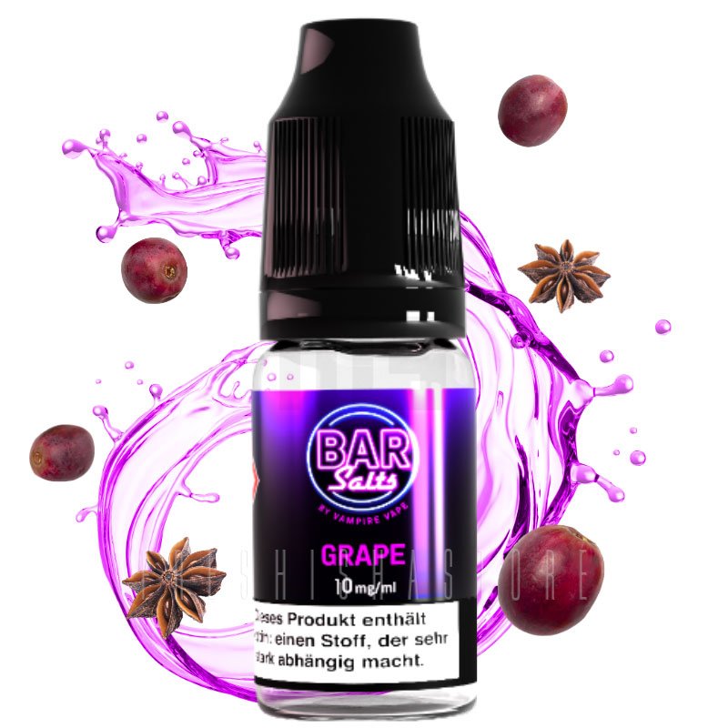 Vampire Vape - Bar Salts - Grape - 10mg - 10ml