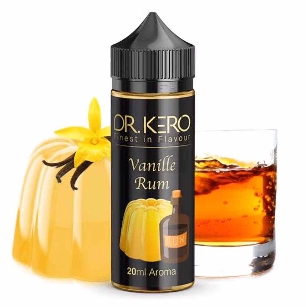 DR. KERO - Vanille Rum - Aroma - 20ml - Steuerbanderole