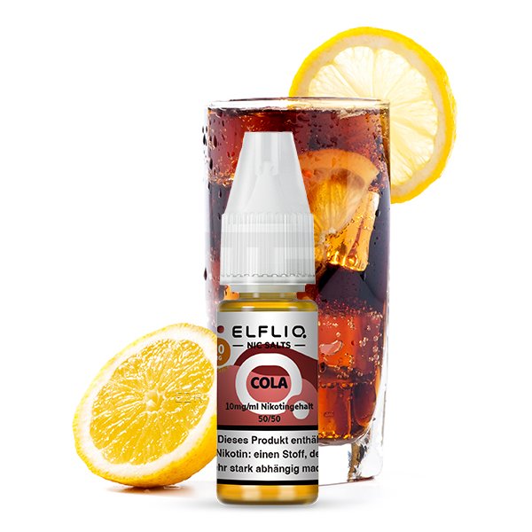 Elfbar - ElfLiq - 10ml - Cola | Nikotinsalz-Stärke : 10mg
