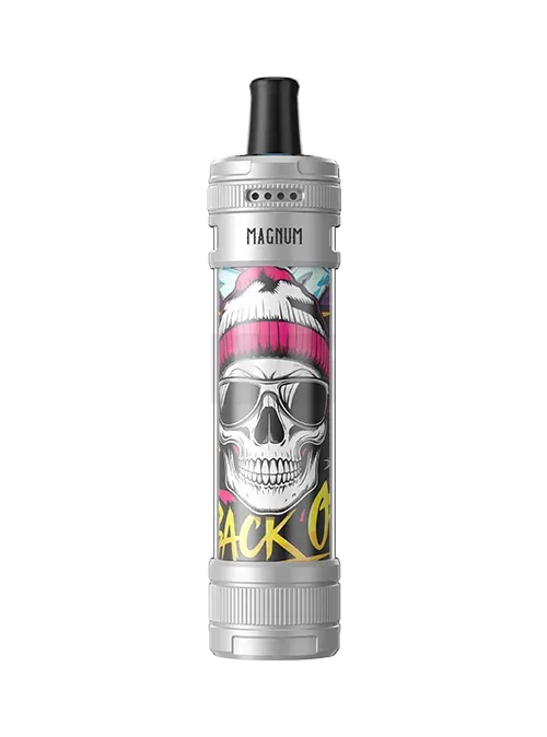 Aspire - Magnum - Pod Kit - Silver & Funky Skull