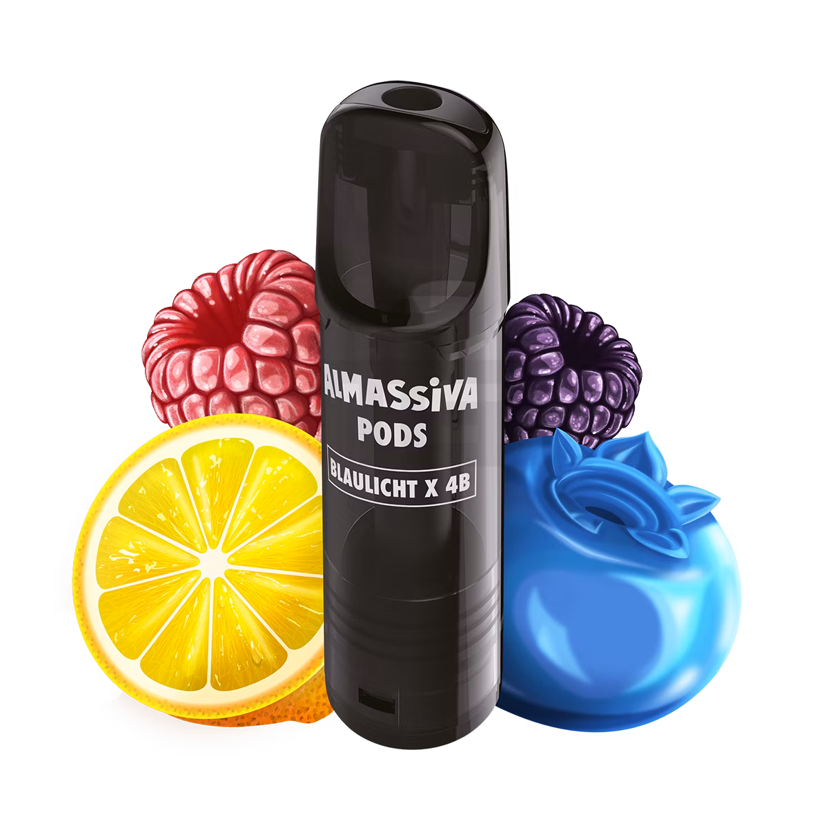 Al Massiva - Prefilled Pod - 2ml - 2er Pack - Blaulicht x 4B