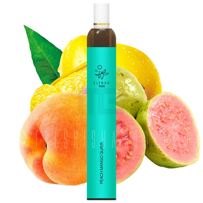 Elf Bar T600 - Einweg E-Zigarette - Peach Mango Guava