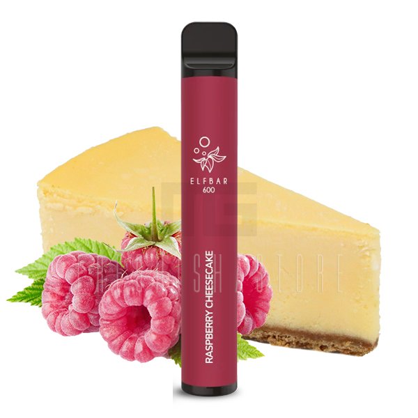 Elf Bar 600 Einweg E-Zigarette - Raspberry Cheesecake - 20mg