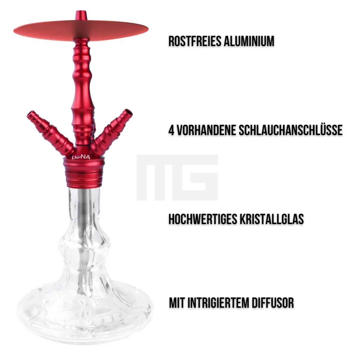 Luna Hookah - Minima - 2.0 Rot