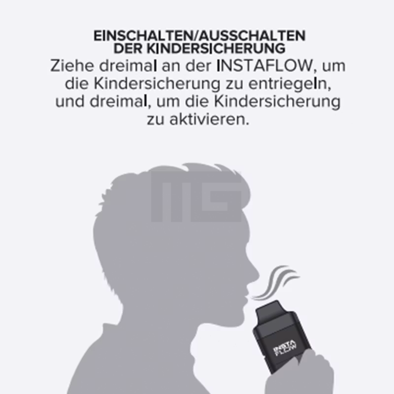 INSTAFLOW 5000 - E-Zigarette - Lemon Lime - 2ml - 20mg - CP