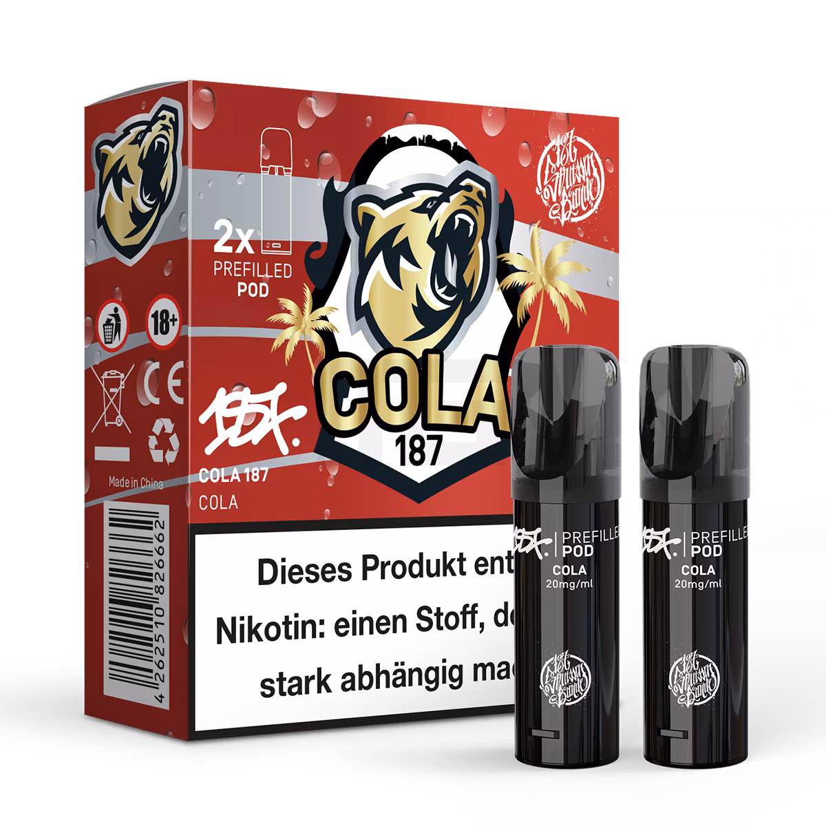 187 Straßenbande - Cola 187 - 2ml - 2er Pack 187 Straßenbande - Cola 187 - 2ml - 2er Pack
