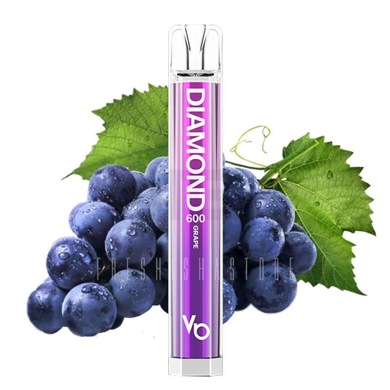 vapes-bars-einweg-ezigarette-grape Vapes Bars - Diamond 600 - Einweg E-Zigarette - Grape