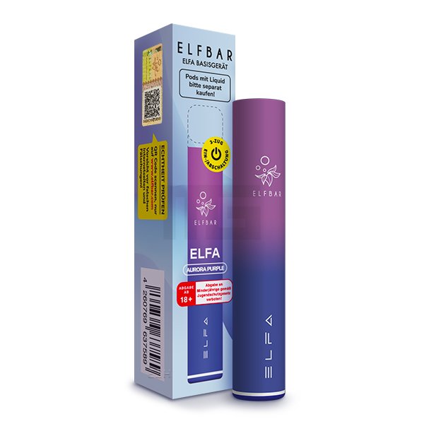 Elfbar - ELFA - Basisgerät - CP - Aurora Purple