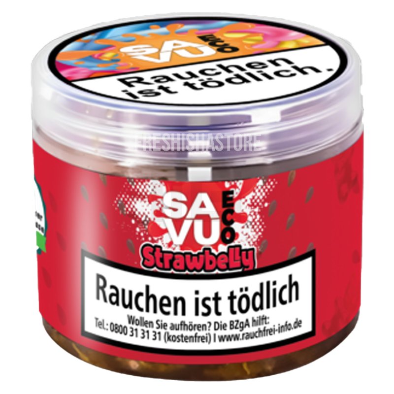 Savu - Eco - Pfeifentabak - Strawbelly - 75g