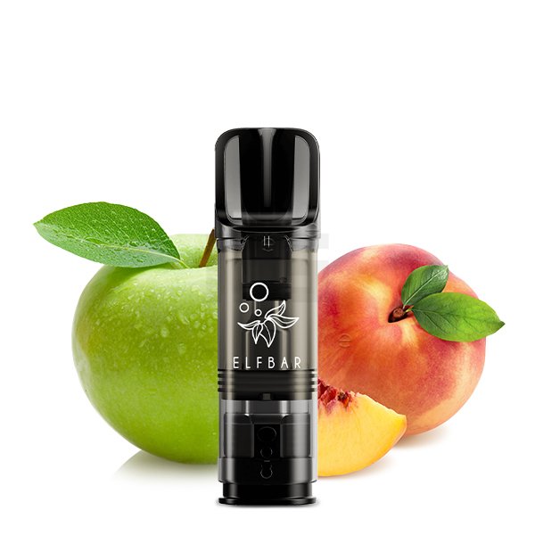 Elfbar - ELFA - Prefilled Pod - 2ml - 2er Pack - Apple Peach