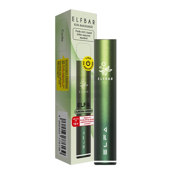 Elfbar - ELFA - Basisgerät - CP - Aurora Green