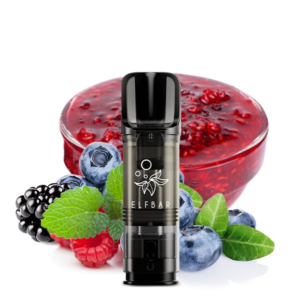 Elfbar - ELFA - Prefilled Pod - 2ml - 2er Pack - Blueberry Snoow