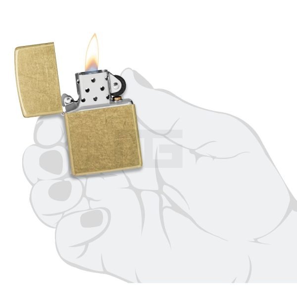 Zippo - Benzinfeuerzeug - Street Brass