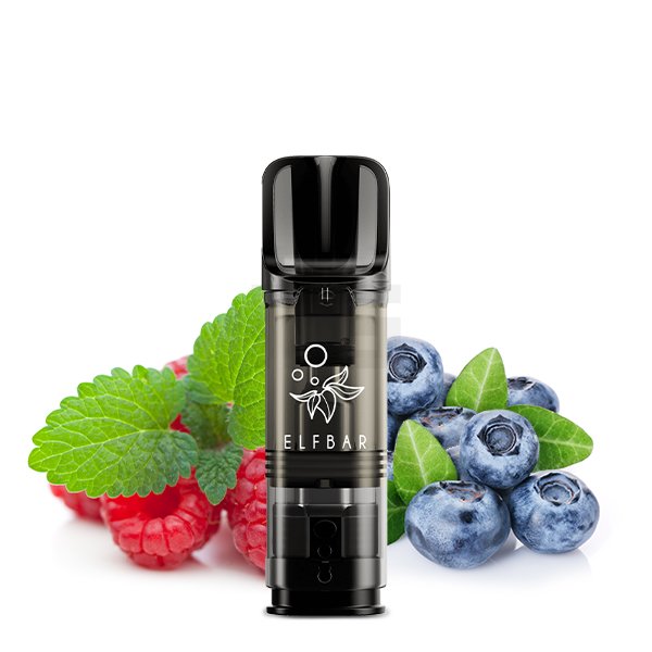 Elfbar - ELFA - Prefilled Pod - 2ml - 2er Pack - Blueberry Sour Raspberry