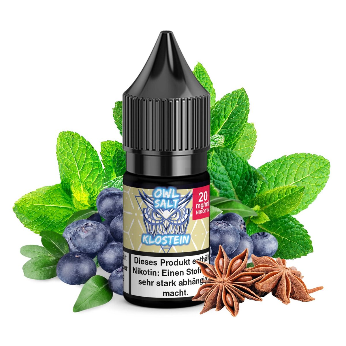 OWL Salt - Klostein - Nikotinsalz Liquid - 10ml - 20mg