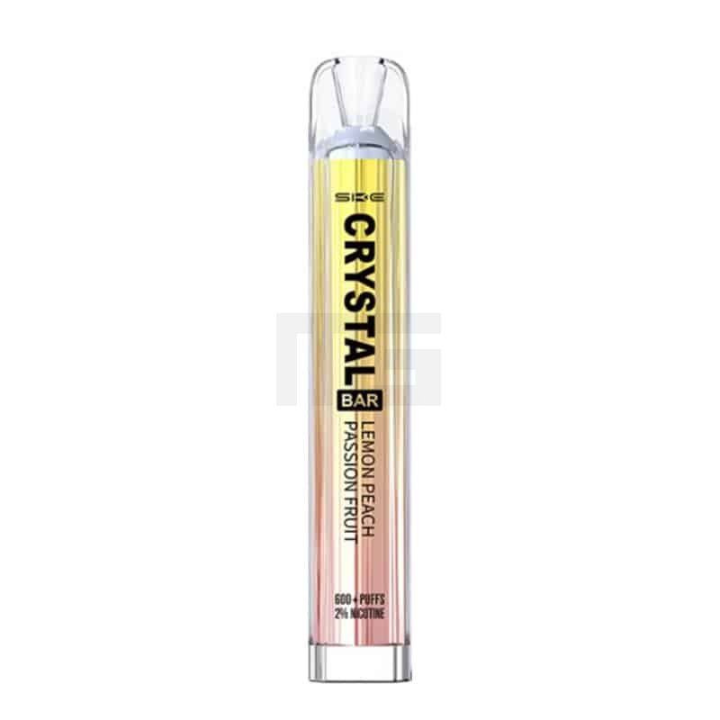 SKE - Crystal Bar - Einweg Vape - Lemon Peach Passion Fruit - 20mg CP