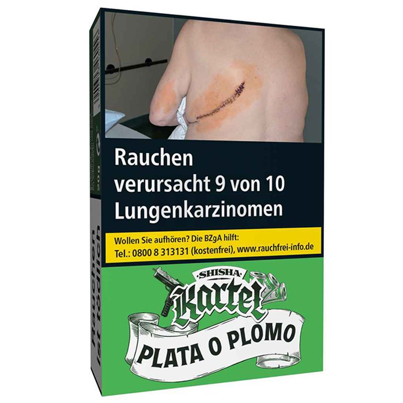 Shisha Kartel Plata o Plomo - 25g