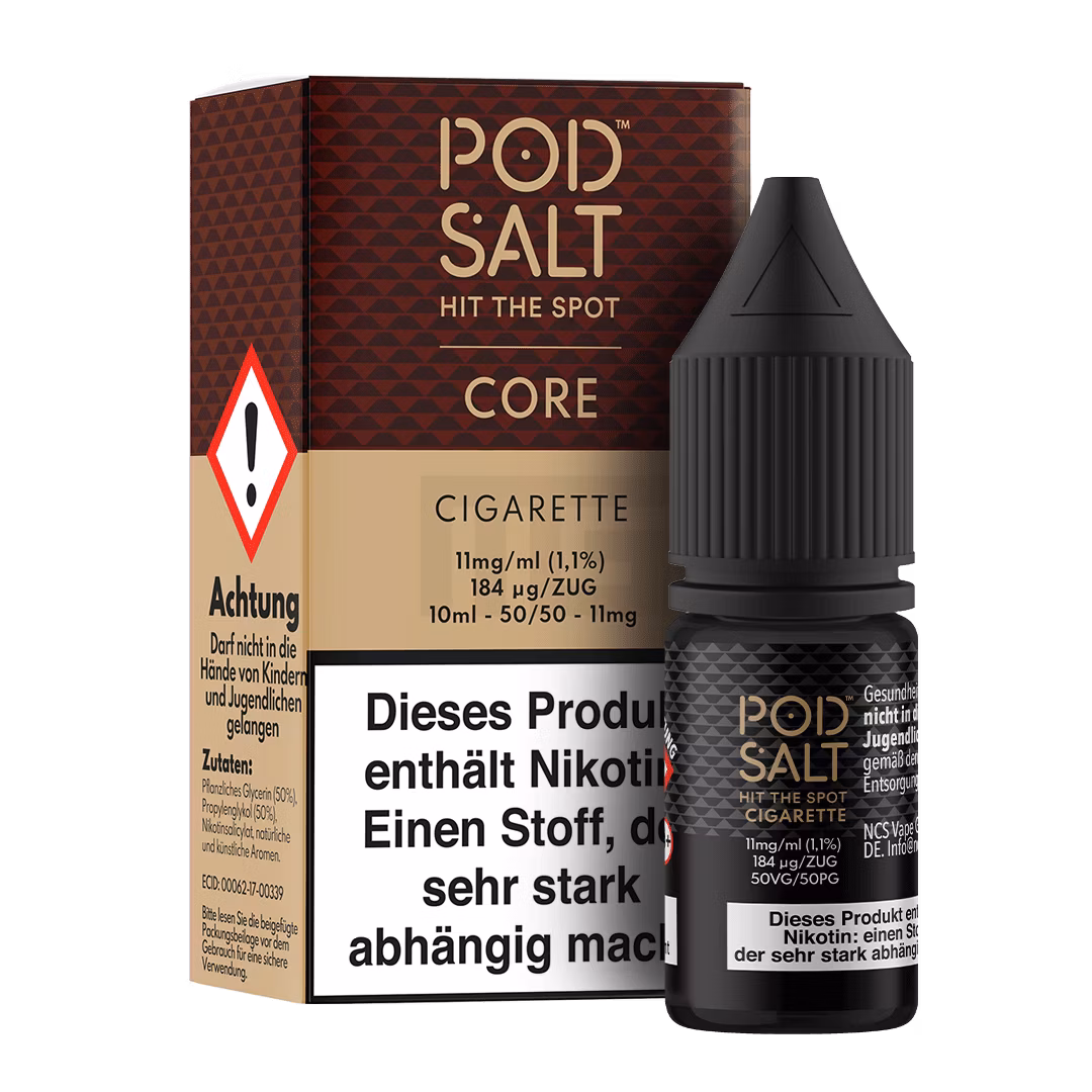 Pod Salt - Core - Cigarette - Nikotinsalz-Liquid - 10ml - 11mg
