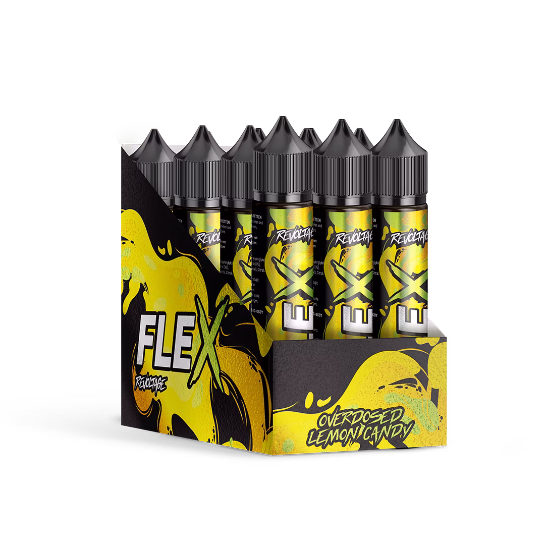 Revoltage - FLEX - Lemon Candy - Overdosed - Aroma - 10ml Revoltage - FLEX - Lemon Candy - Overdosed - Aroma - 10ml