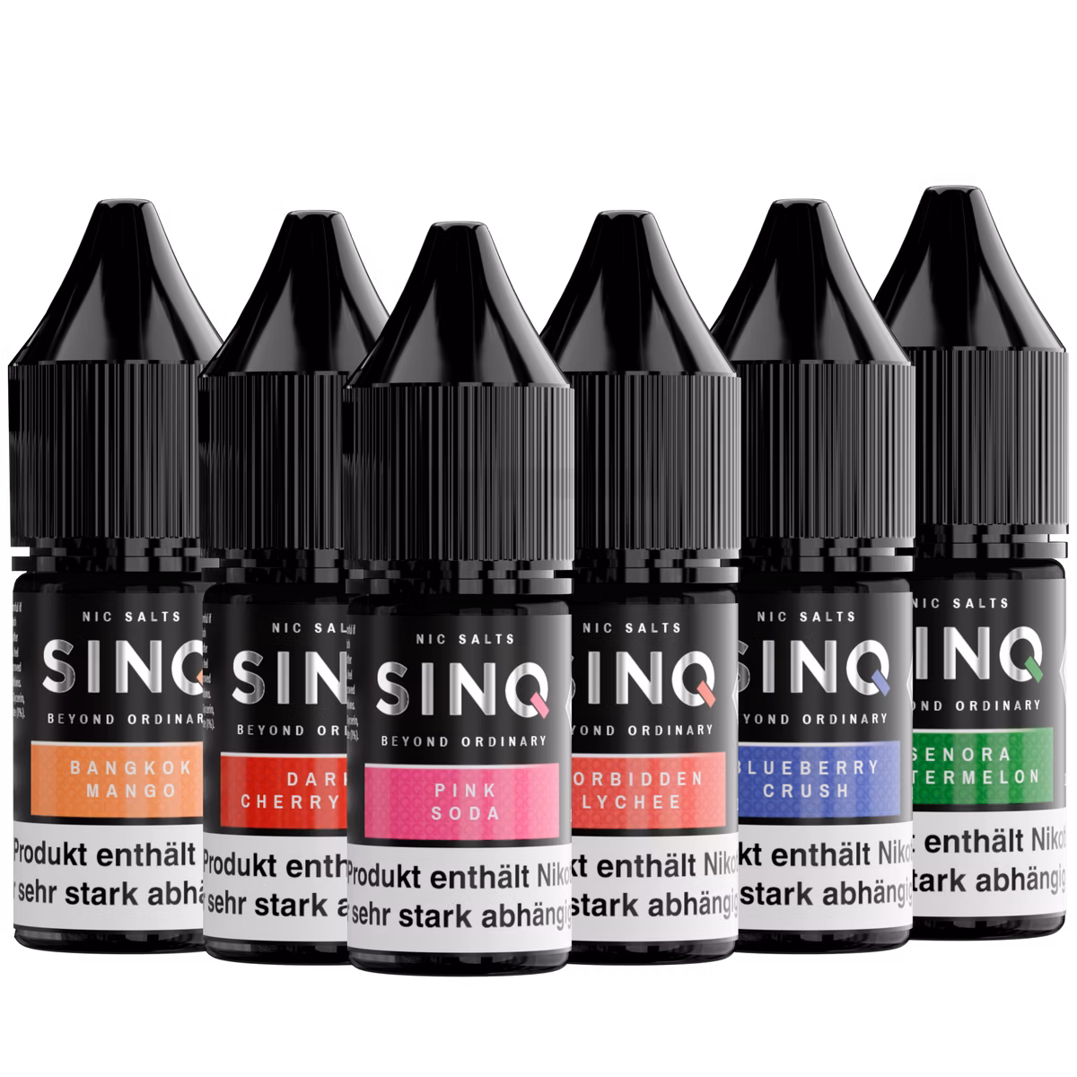 SINQ - Nikotinsalz Liquids - 10ml 