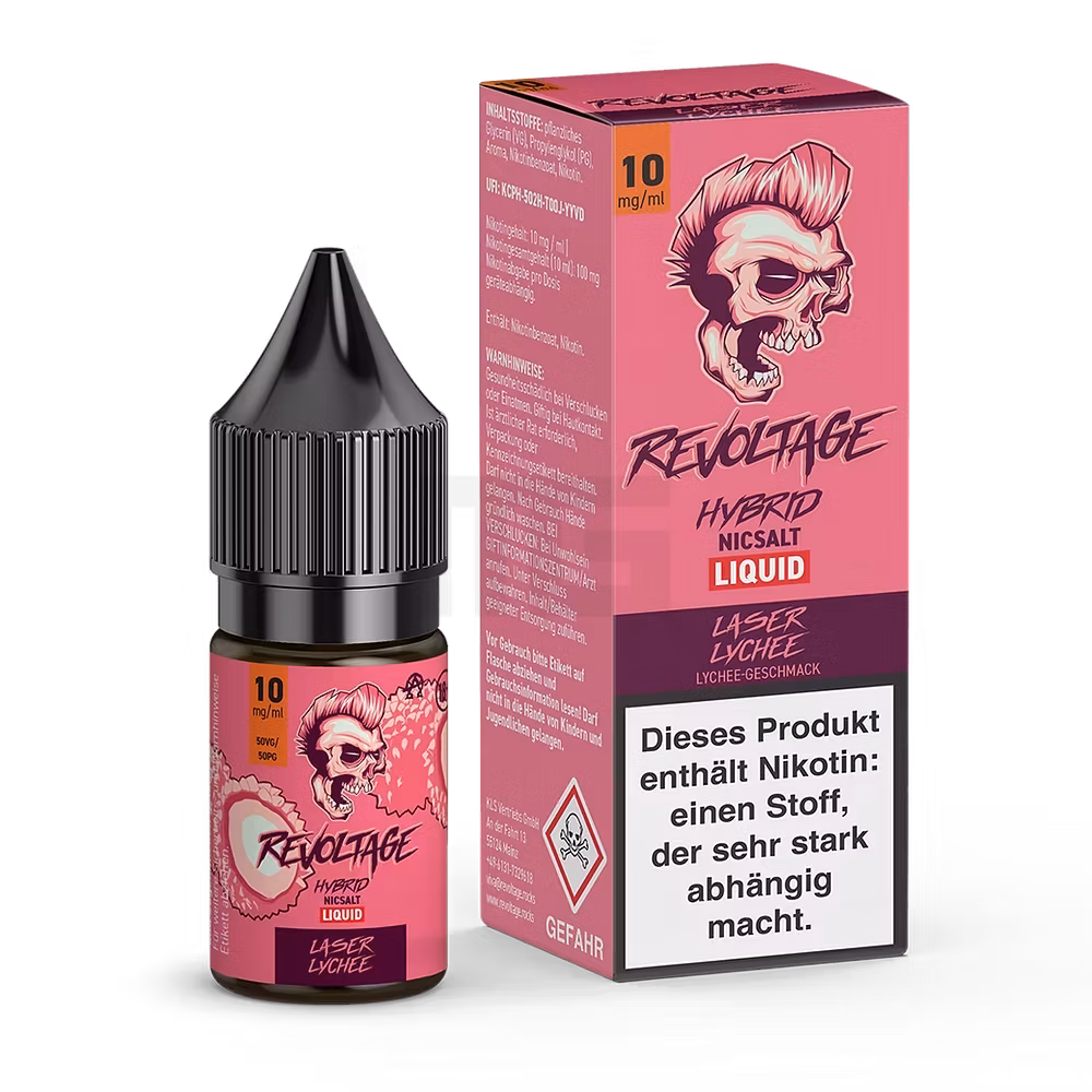 Revoltage - Laser Lychee - Nikotinsalz Liquid - 10ml - 10mg