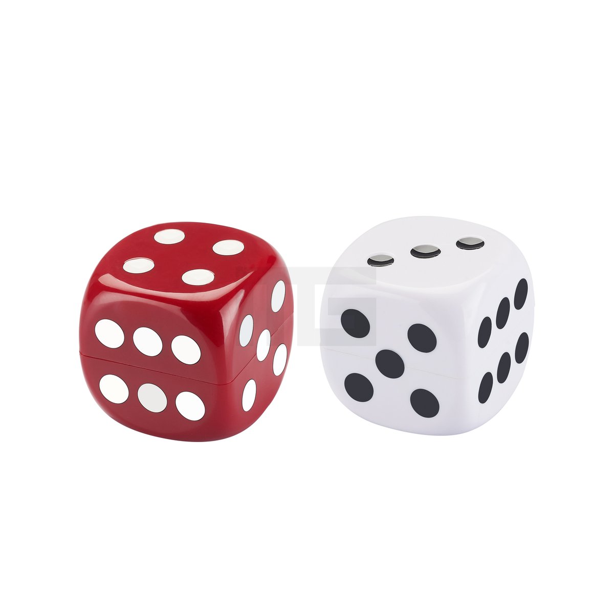 Champ High - Casino Dice Grinder - 2-teilig - White