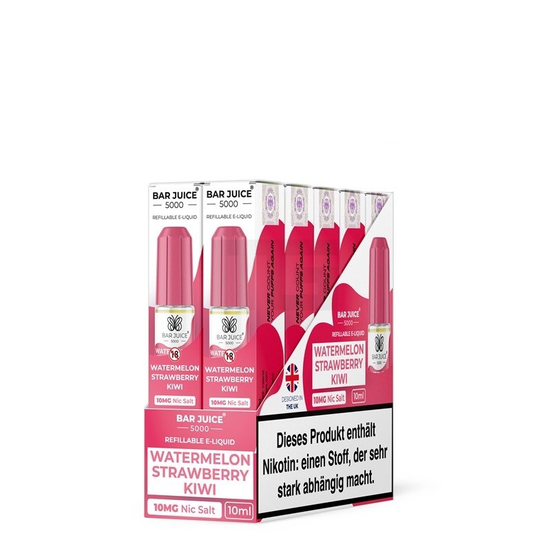 Bar Juice 5000 - Watermelon Strawberry Kiwi - 10ml - 10mg