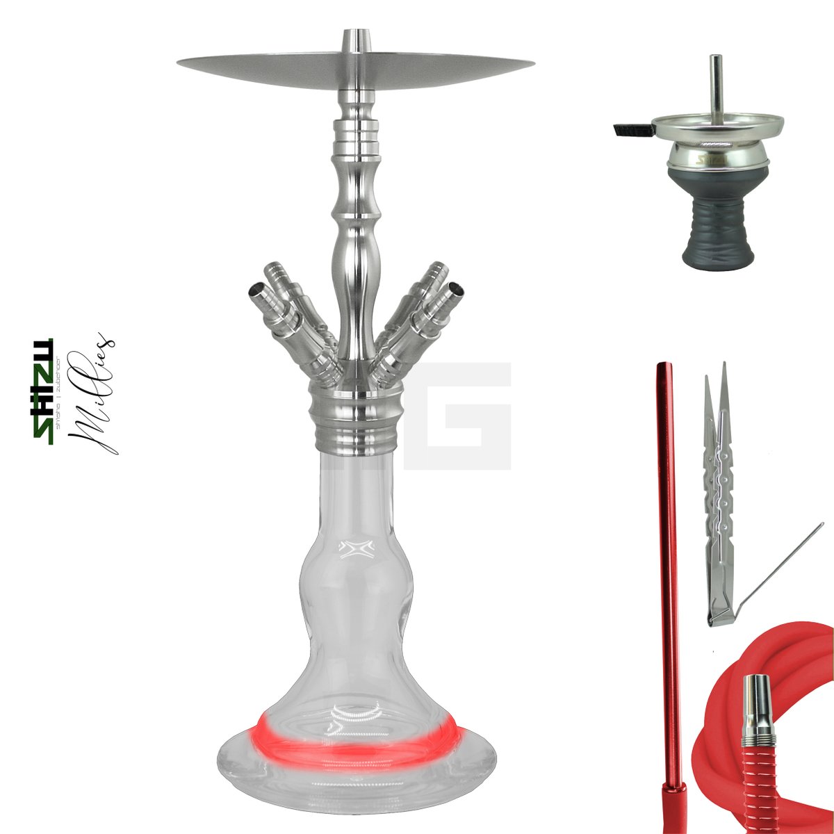 Shizu Shisha - Millies L912 - Red
