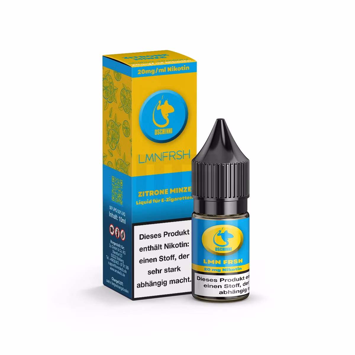 Dschinni - Lmn Frsh - Nikotinsalz Liquid - 10ml - 20mg