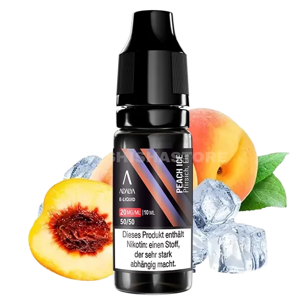 Adalya - Peach Ice - Nikotinsalz Liquid - 10ml - 20mg