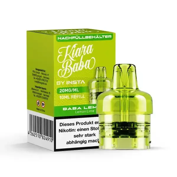 KIARABABA - Nachfülltank - 10ml - Baba Lemon KIARABABA - Nachfülltank - 10ml - Baba Lemon