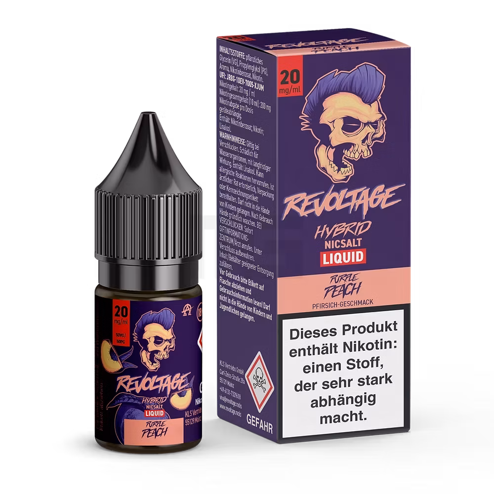 Revoltage - Punky Passion Fruit - Nikotinsalz Liquid - 10ml - 20mg