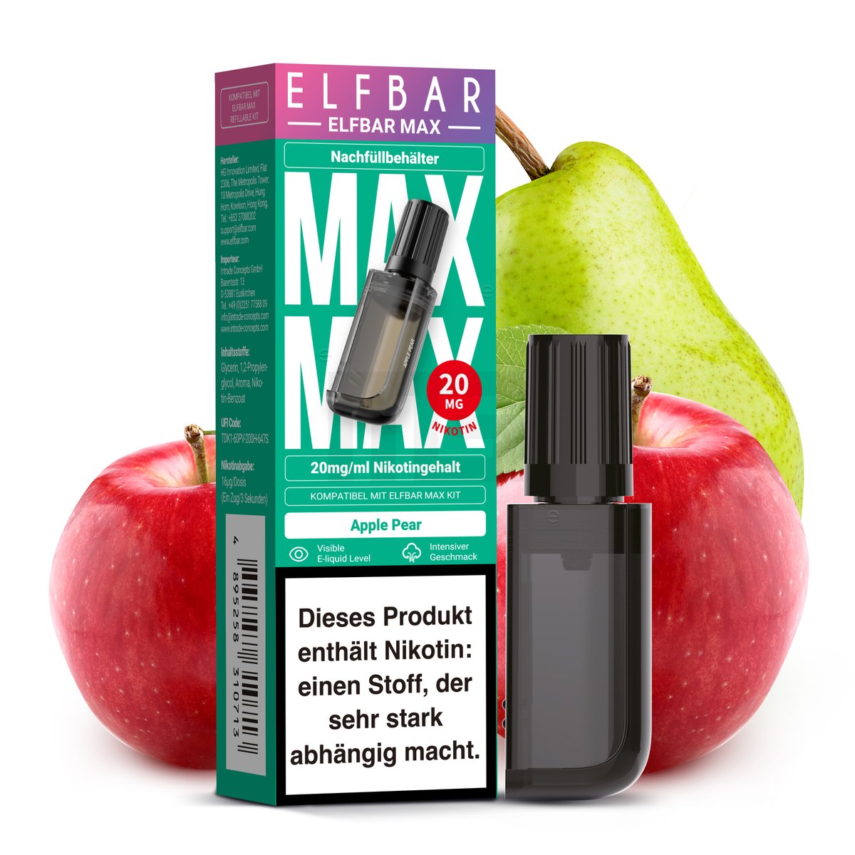 ELFBAR - MAX - Nachfülltank - CP - Apple Pear