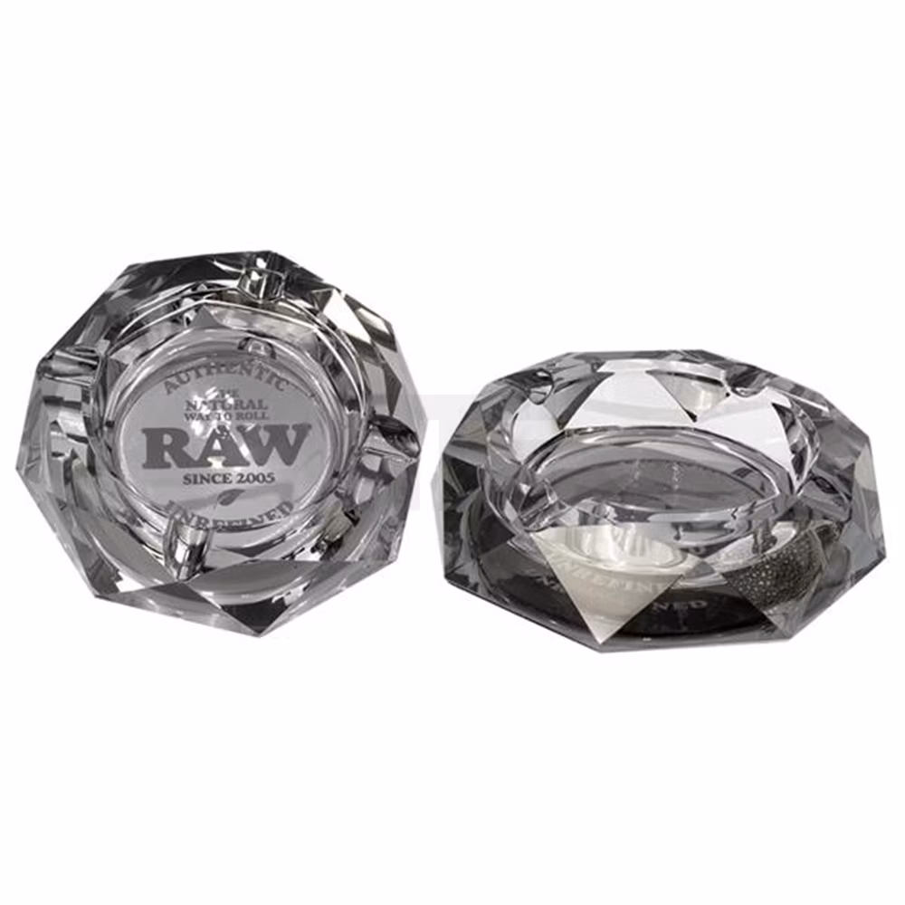 RAW - Dark Side - Glas Aschenbecher