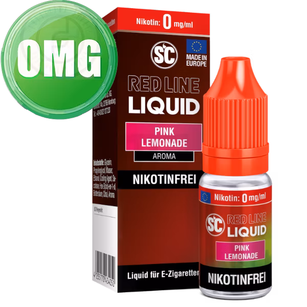 SC - Red Line - Pink Lemonade - Nikotinsalz Liquid - 10ml - 0mg
