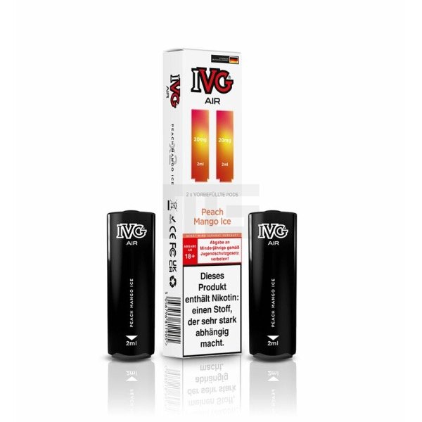 IVG - AIR - Prefilled Pod - Peach Mango Ice - 2ml - 2er Pack