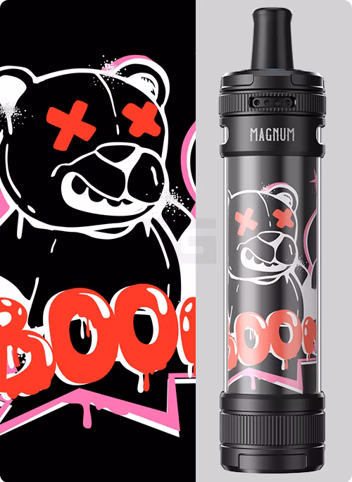 Aspire - Magnum - Pod Kit - Black & Booming Bear