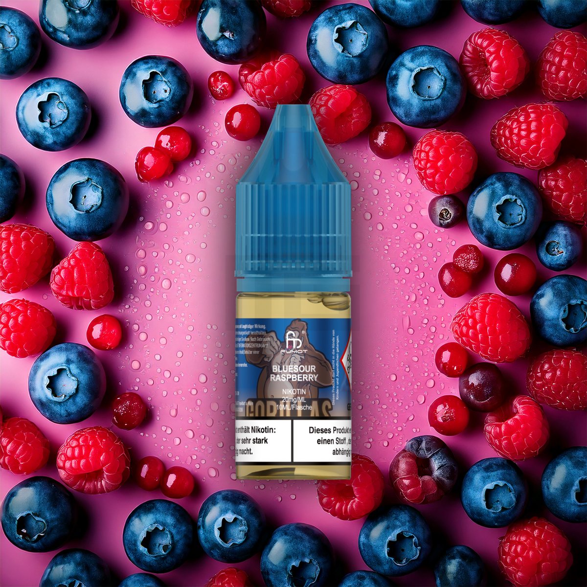 RandM - Tornado - Nikotinsalz-Liquid - 10ml - Blue Sour Raspberry | Nikotinsalz-Stärke : 20mg