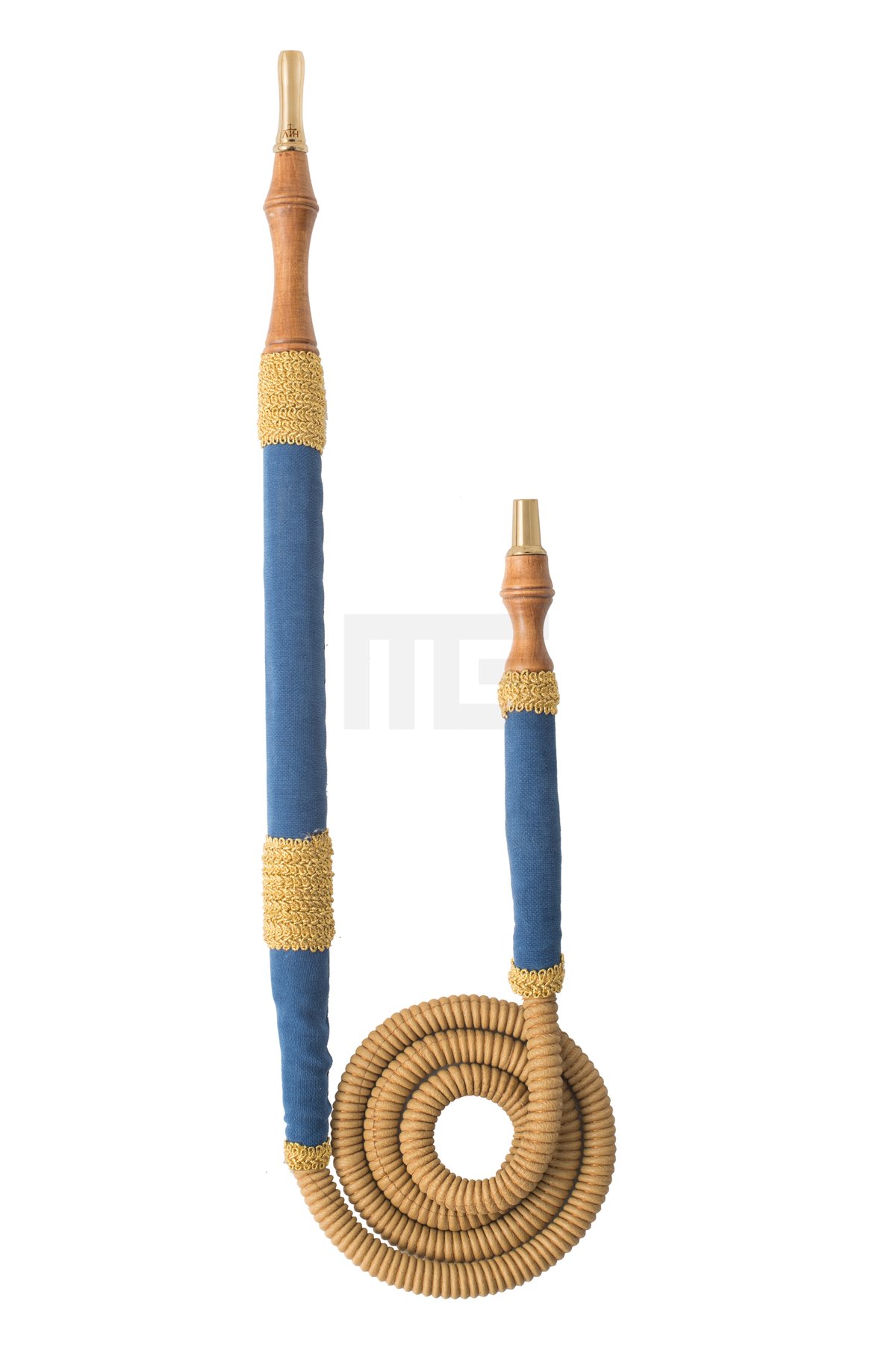 ATH - Traditioneller Hookah Schlauch - dunkelblau