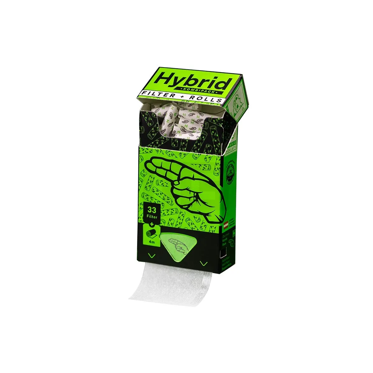 Hybrid Supreme - Aktivkohlefilter - 6,4mm - 33 Stück