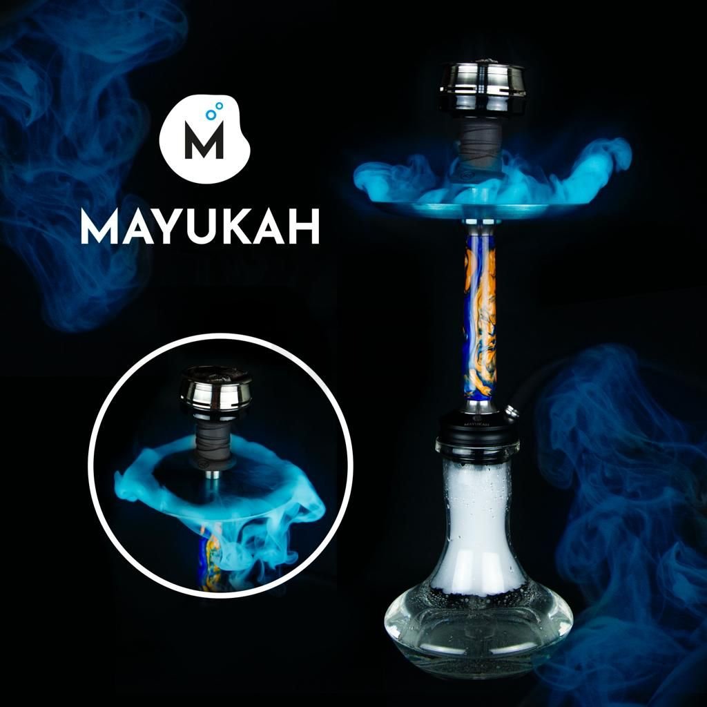 Mayukah Hookah Türkis / Gelb / Blau