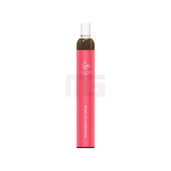 Elf Bar - T600 - Einweg E-Zigarette - Strawberry Ice Cream