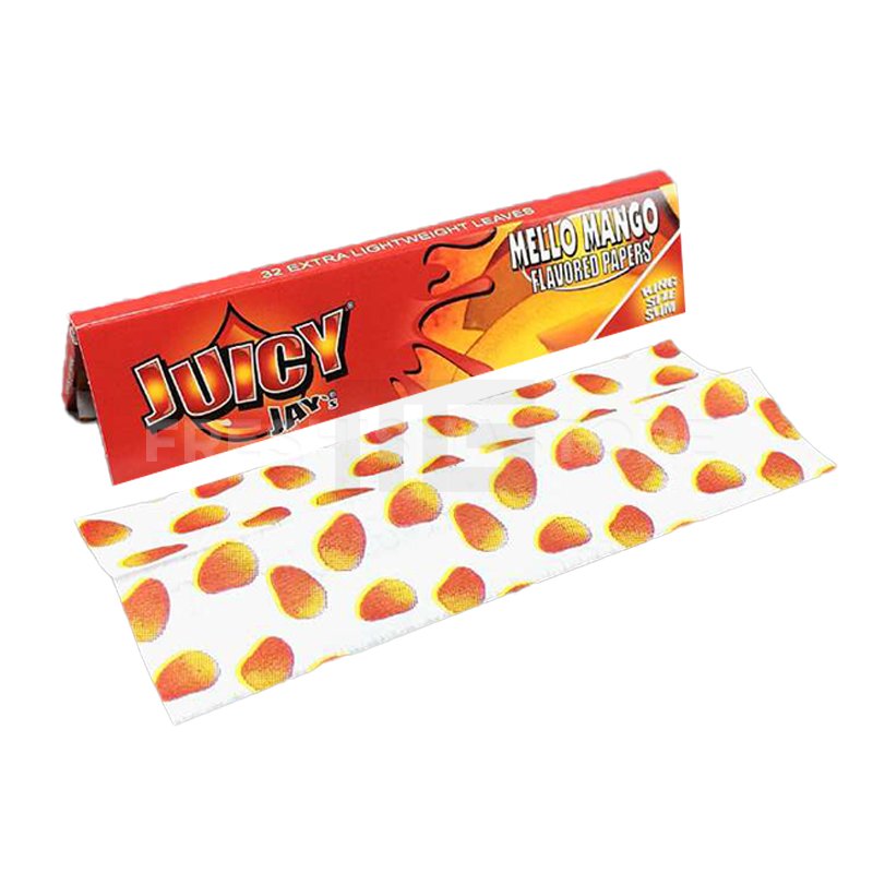 Juicy Jay´s - King Size - Slim Papers - Mello Mango - 32 Blättchen