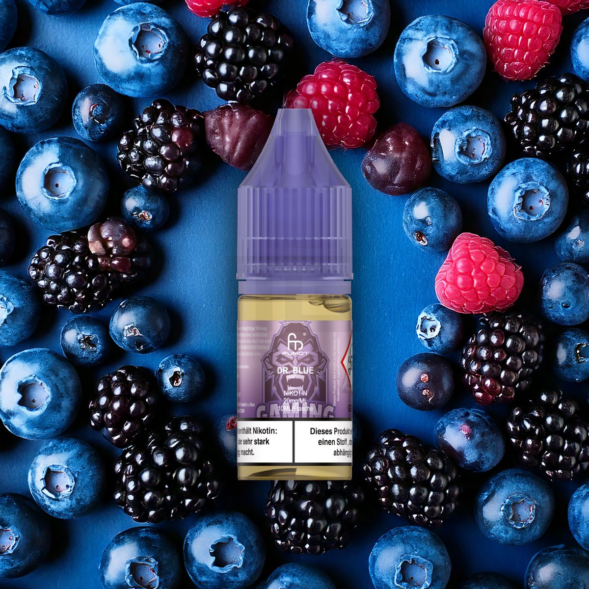 RandM - Tornado - Nikotinsalz-Liquid - 10ml - Dr. Blue | Nikotinsalz-Stärke : 10mg