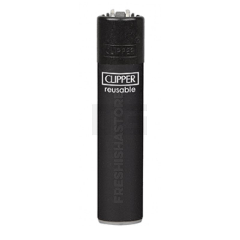 Clipper - Feuerzeug - Solid Branded - Schwarz - wiederverwendbar