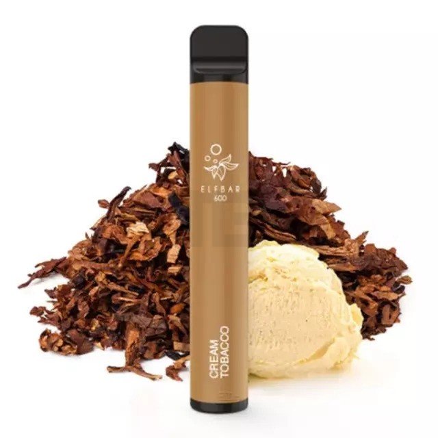 Elf Bar 600 Einweg E-Zigarette - Cream Tobacco - 20mg