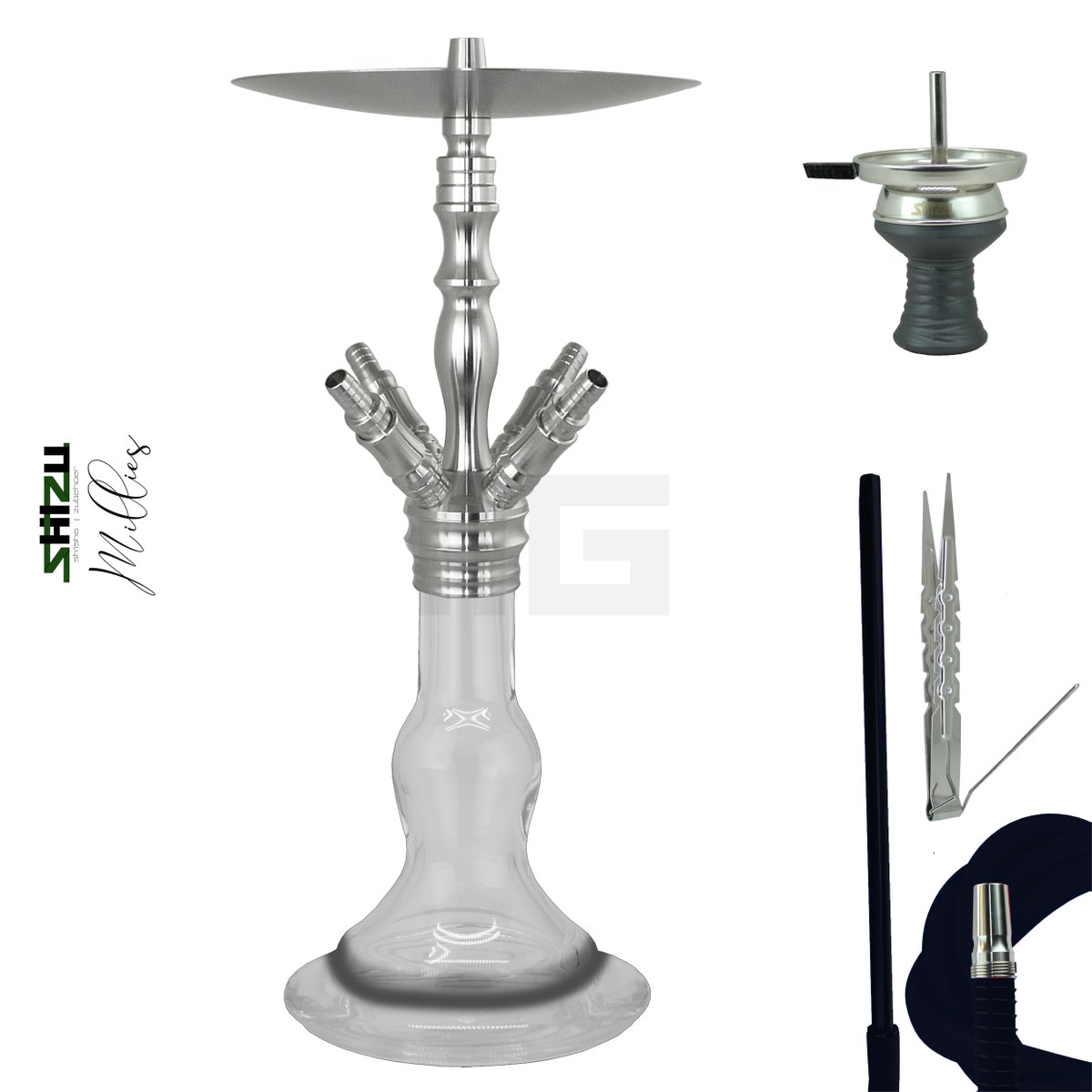 Shizu Shisha - Millies L912 - Black