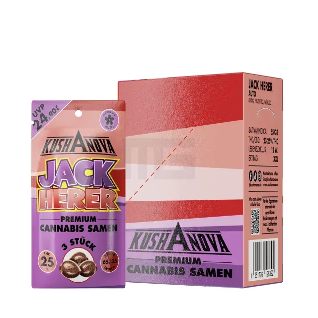 Kushanova - Jack Herer - 3 Samen